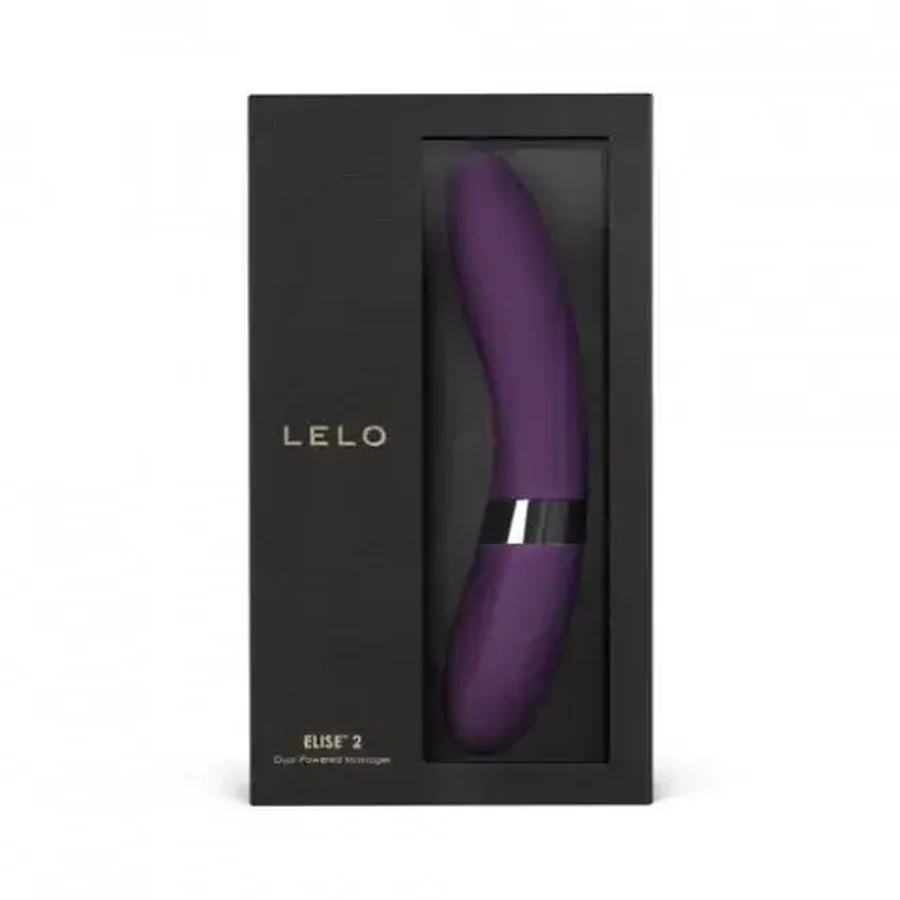 Lelo Elise 2 Plum, vibrator, 1 pc.