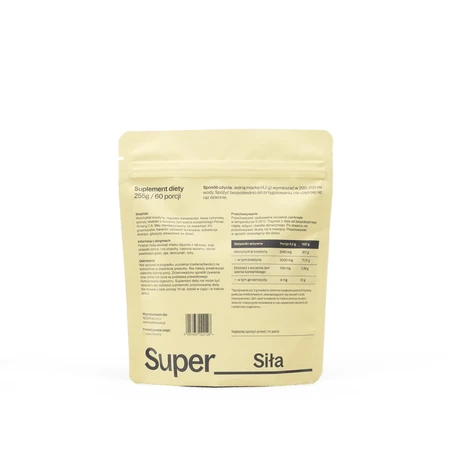 SuperPause Creatine Super strength, poudre, arôme citron-framboise, 255 g
