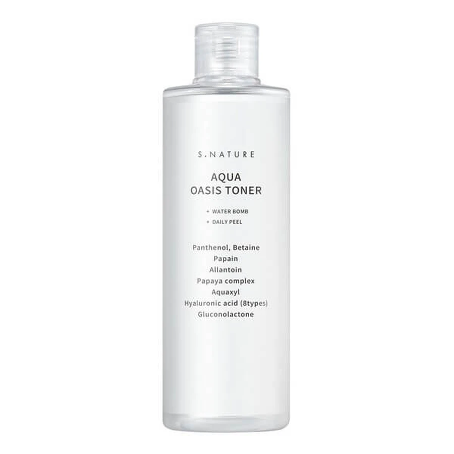 S. Nature, Aqua Oasis Toner, Tonic mit PHA-Säure und Betain, 300 ml.