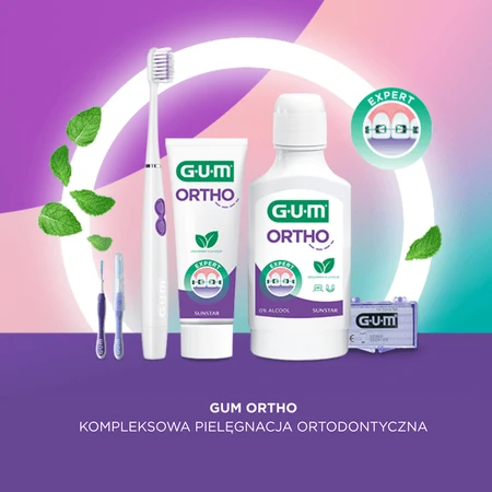 Gum Ortho, mouthwash for people with braces, 300 ml