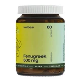 Wellbear Fenogreco (Alholva) 500 mg, cápsulas, 60 uds.