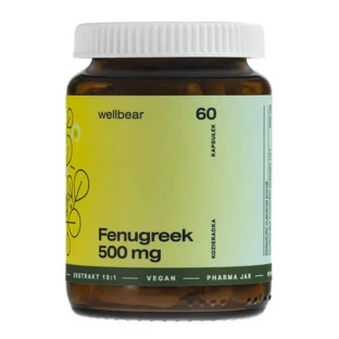Wellbear Fenegriek (Fenegriek) 500 mg, capsules, 60 st.