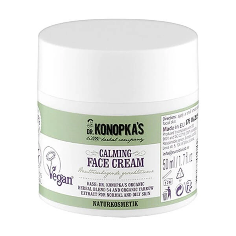 Dr.Konopka's, face cream, soothing, 50 ml
