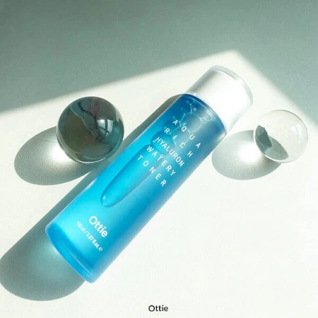 Ottie Aqua Rich, tónico facial intensamente hidratante, 150 ml