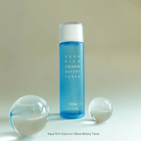 Ottie Aqua Rich, tónico facial intensamente hidratante, 150 ml