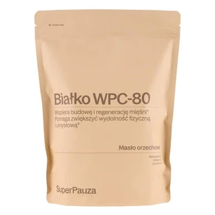 SuperPause Protein WPC-80 Super Performance, poudre, beurre de cacahuète, 750 g
