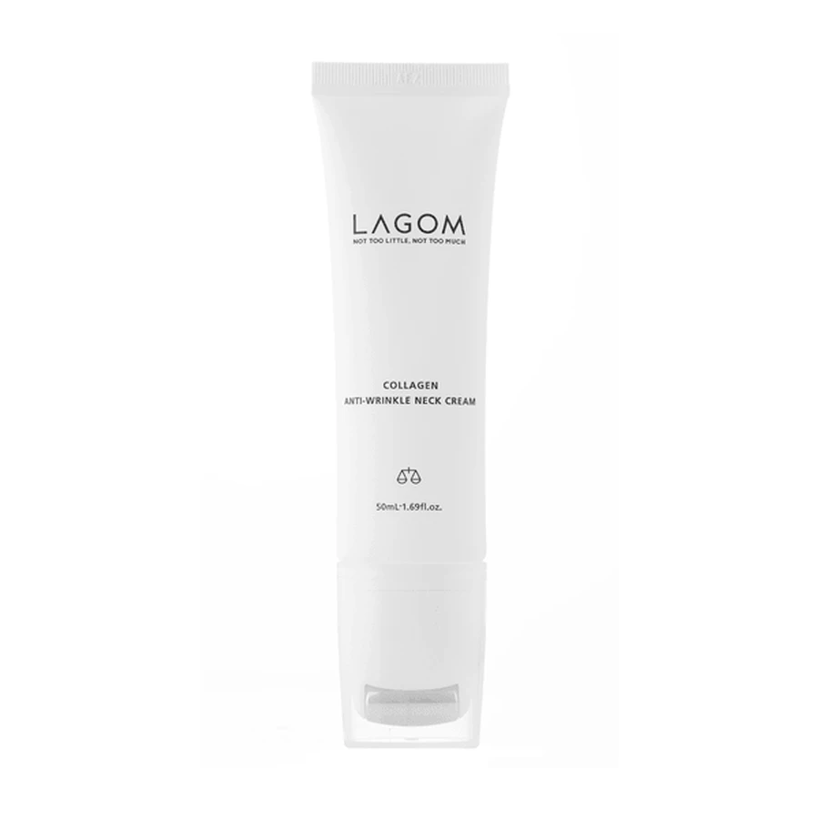 Lagom Collagen Lifting Neck Cream, anti-wrinkle neck and décolletage cream, 50 ml