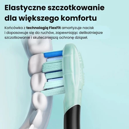 Oclean Ultra Gum Care, Zahnbürstenaufsätze, weiß, 2 Stück.