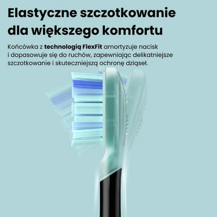 Oclean Ultra Gum Care, Zahnbürstenaufsätze, weiß, 2 Stück.