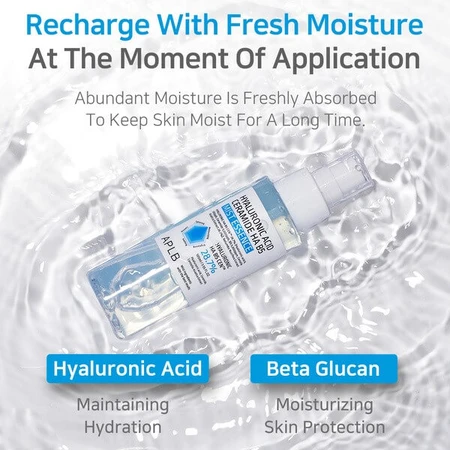APLB Hyaluronic Acid Ceramide HA B5 Mist Essence, gezichtsnevel-essence met hyaluronzuur en ceramiden, 105 ml.