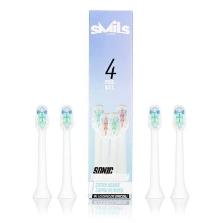 Vitammy, Smils light mix sonische tandenborstel tips, 4 stuks.