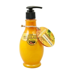 Oblepikha, verjongende handcrème met duindoorn- en pompoenolie, 275 ml