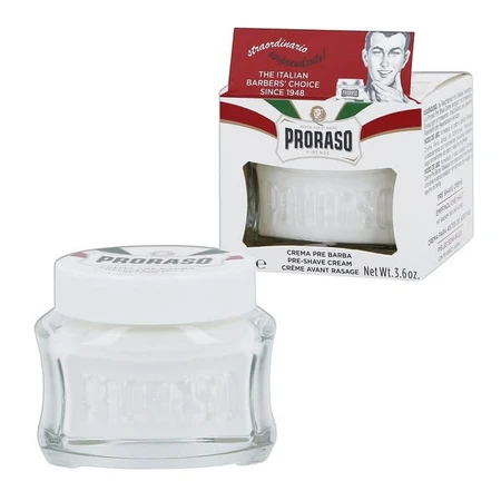 Proraso White, crema para antes del afeitado, 100 ml