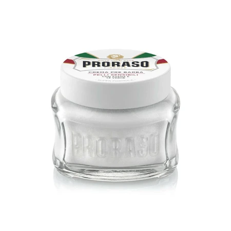 Proraso White, crema para antes del afeitado, 100 ml