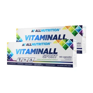 2er-Set Allnutrition Vitaminall Sport, Kapseln, 60 Stück.