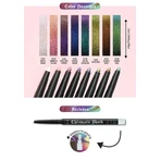 J.Cat Beauty Chromatic Shock 24/7 Xtreme Eyeliner 101, eyeliner pailleté métallique, 0.22 g.