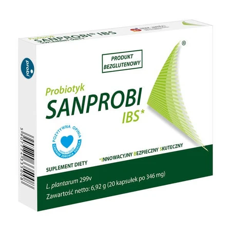 Satz von 2 x Sanprobi IBS, Kapseln, 20 Stk.