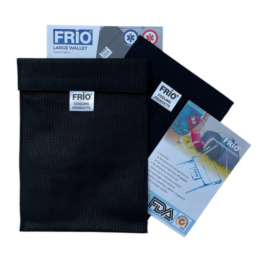 Frio, grand étui pour 5 stylos, noir, 1 pièc.