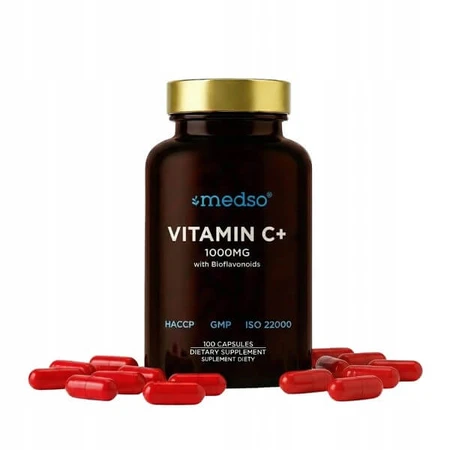 Medso Vitamin C+ 1000 mg, hard capsules, 100 pcs.