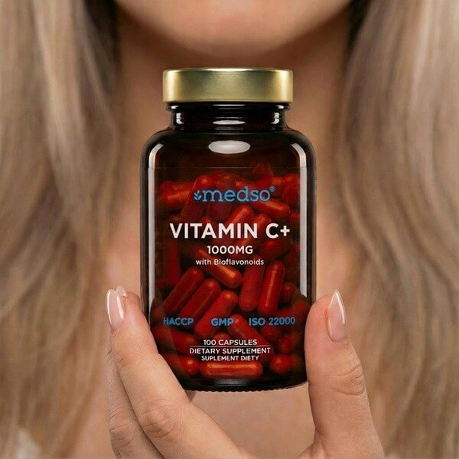 Medso Vitamin C+ 1000 mg, hard capsules, 100 pcs.