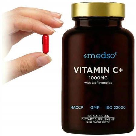 Medso Vitamin C+ 1000 mg, hard capsules, 100 pcs.
