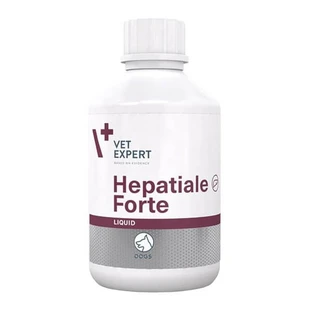 Vet Expert Hepatiale Forte Líquido, un preparado para perros para apoyar la función hepática, líquido, 250 ml.
