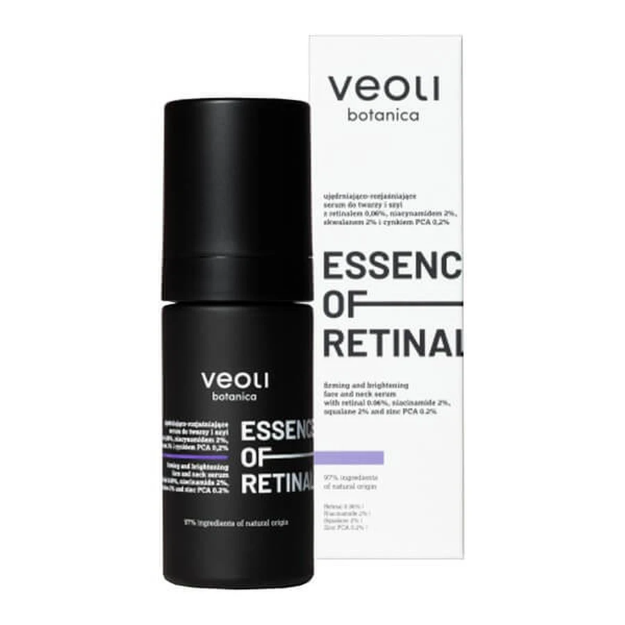 Veoli Botanica Essenz der Netzhaut, straffendes und aufhellendes Serum, 30 ml