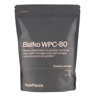 SuperPause Protein WPC-80 Super burn, Pulver, Geschmack Kuchen mit Sahne, 750 g