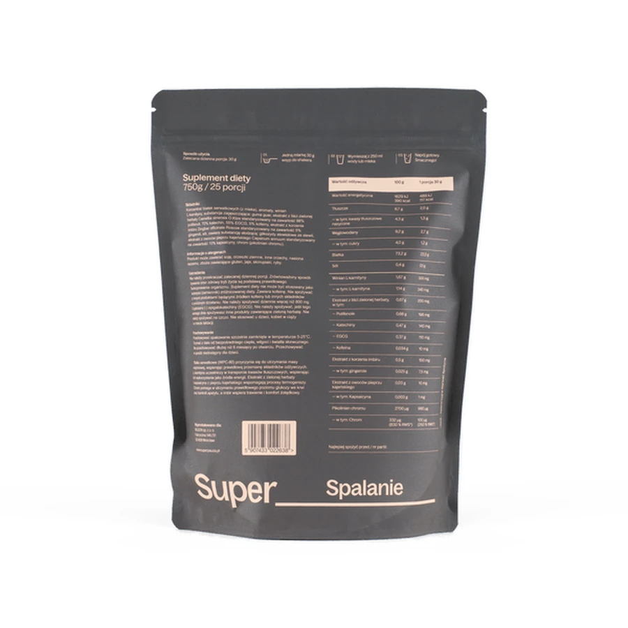 SuperPause Protein WPC-80 Super burn, Pulver, Geschmack Kuchen mit Sahne, 750 g
