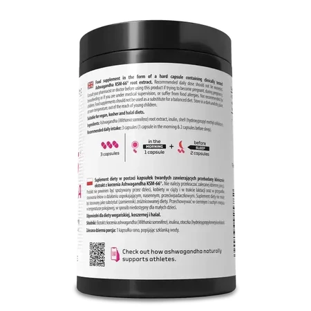 Skill Nutrition KSM-66 Ashwagandha, Kapseln, 180 Stk.