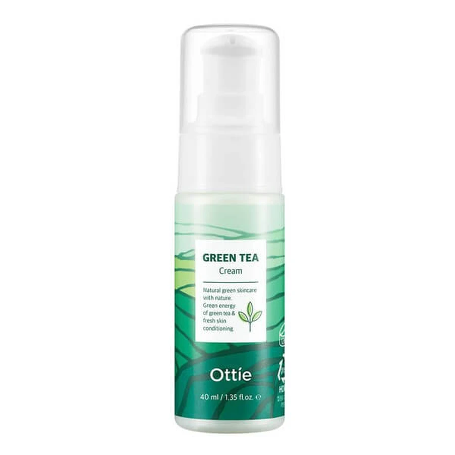 Ottie Green Tea Cream, cremă de față hidratantă cu ceai verde, 40 ml