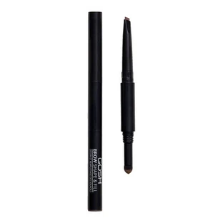 Gosh, Shape &amp; Fill, wenkbrauwvuller 2-in-1, 001 Bruin, 0,5 g