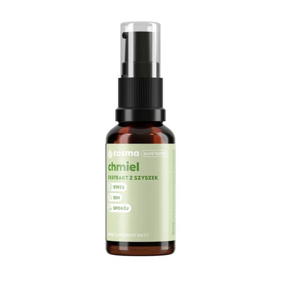 Cosma Pure Herbs Hops, liquide, 30 ml