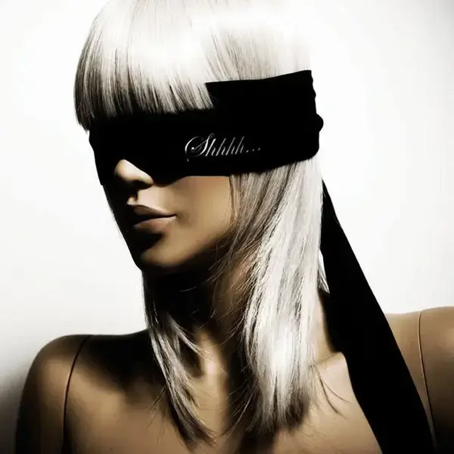 Bijoux Indiscrets Shhh Blinddoek, blinddoek, 1 st.