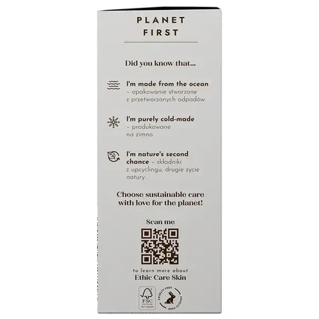 Nacomi Ethic Care Skin Reset, crema para los ojos, 15 ml