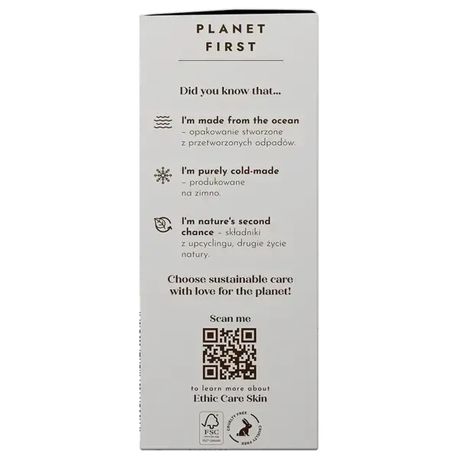 Nacomi Ethic Care Skin Reset, crema para los ojos, 15 ml