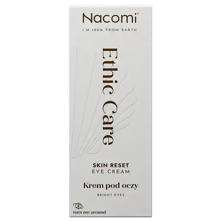 Nacomi Ethic Care Skin Reset, crema para los ojos, 15 ml