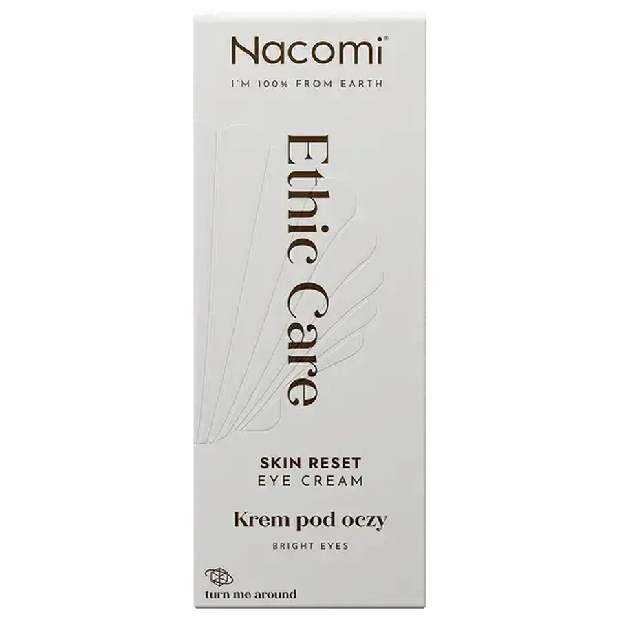 Nacomi Ethic Care Skin Reset, crema para los ojos, 15 ml