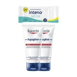 Set of 2 x Eucerin Aquaphor, regenerating ointment for dry, cracked and irritated skin + INTENO Soft Care, care wipes, 10 pcs.