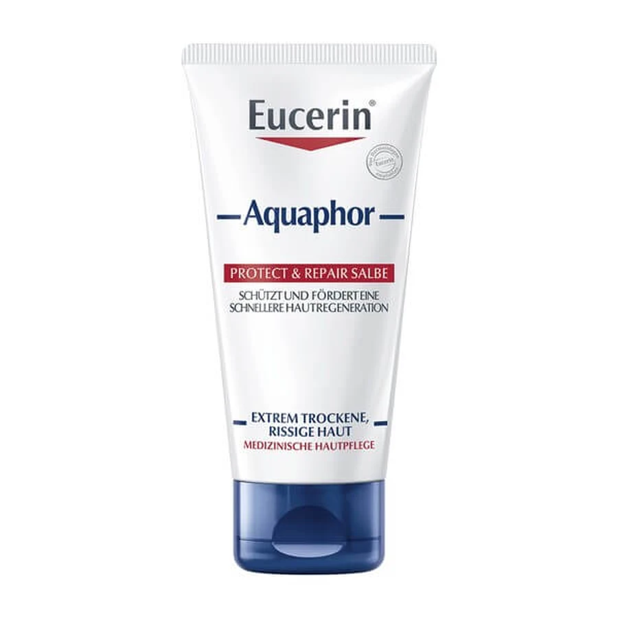 Set of 2 x Eucerin Aquaphor, regenerating ointment for dry, cracked and irritated skin + INTENO Soft Care, care wipes, 10 pcs.
