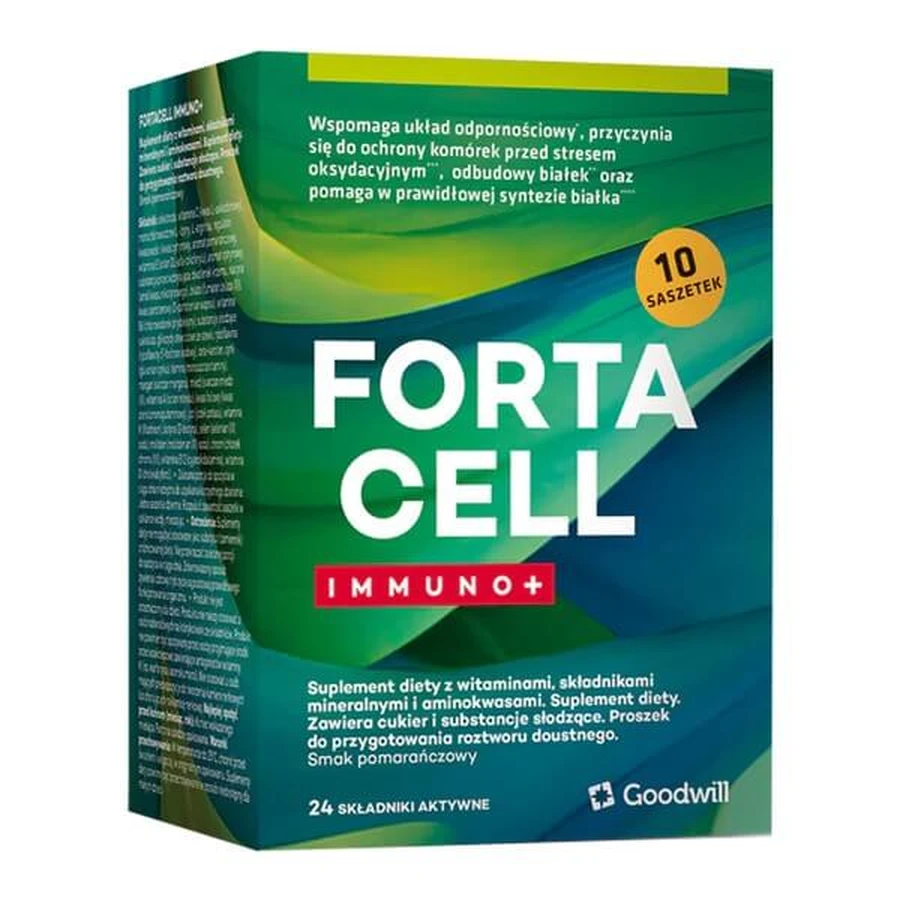 Fortacell Immuno+, powder sachets, 10 pcs.