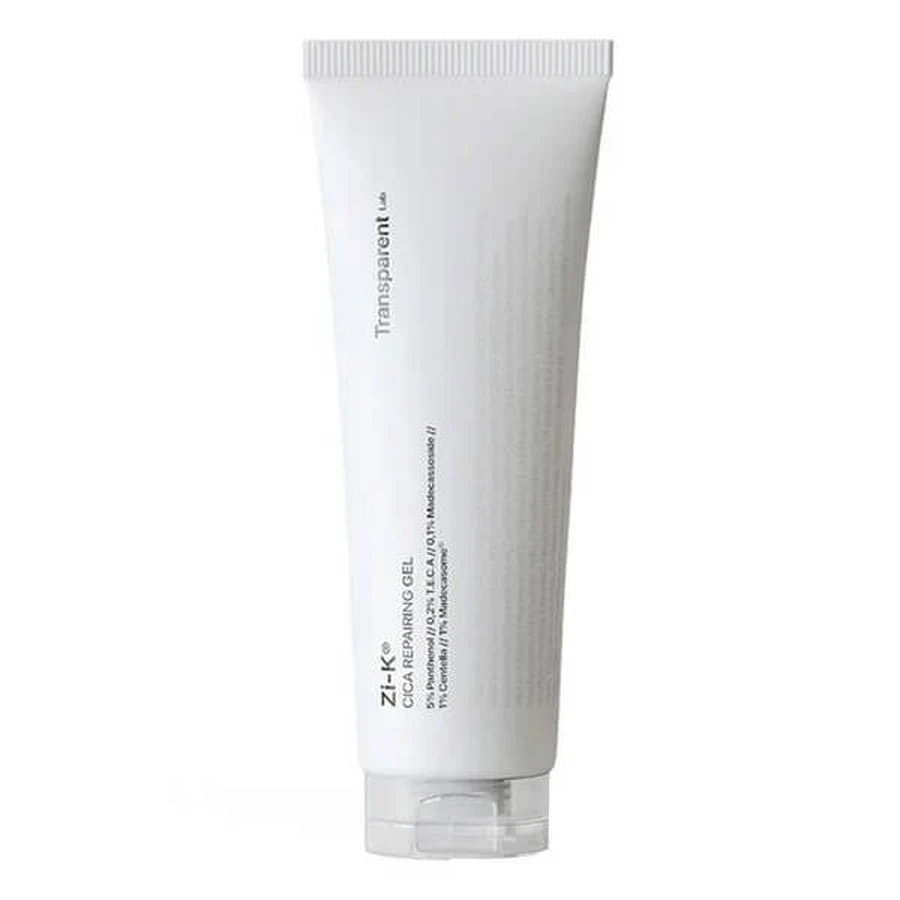 Transparent Lab Zi-K® Gel Reparador Cica, 100 ml.