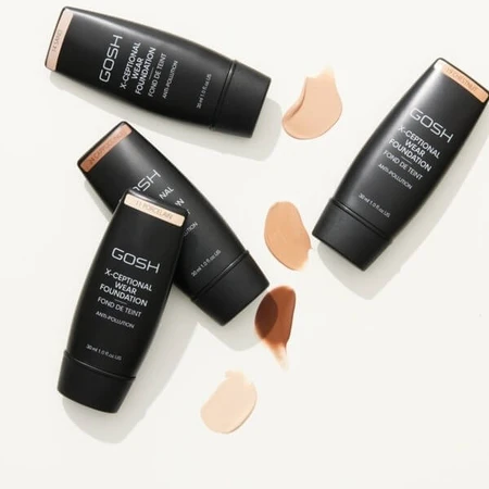 Gosh X-Ceptional Wear, base de maquillaje de larga duración, 16 Golden, 35 ml.