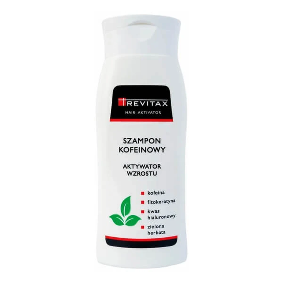 Revitax, caffeine shampoo, growth activator, 250 ml