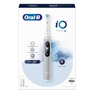 Oral-B, iO 6 Series, grau, elektrische Zahnbürste