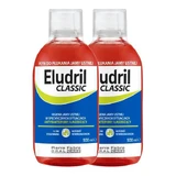 Lote de 2 x 500 ml, Eludril Classic, enjuague bucal