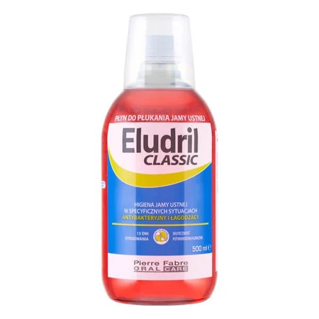 Set of 2 x 500 ml, Eludril Classic, mouthwash