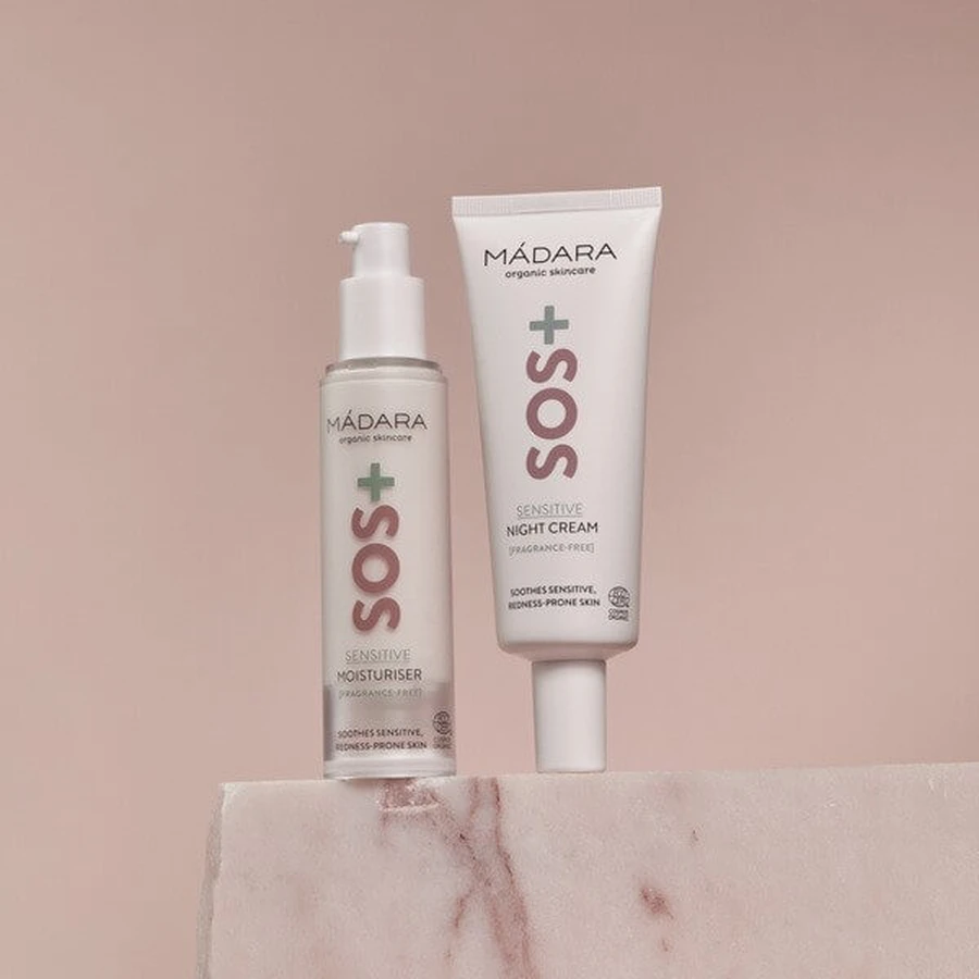 Madara SOS+ Sensitive Night Cream, night cream for sensitive skin, 70 ml