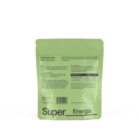 SuperPause Creatine Super energy, Pulver, grüner Apfelgeschmack, 255 g