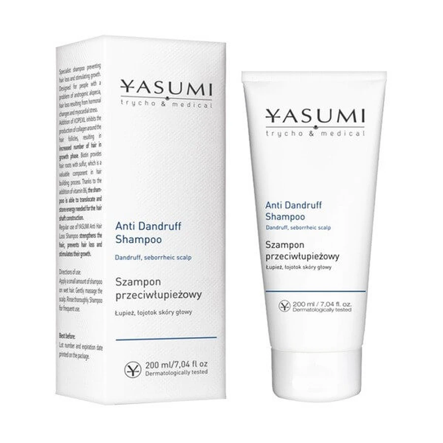 Yasumi Antiroosshampoo, gespecialiseerde antiroosshampoo, 200 ml
